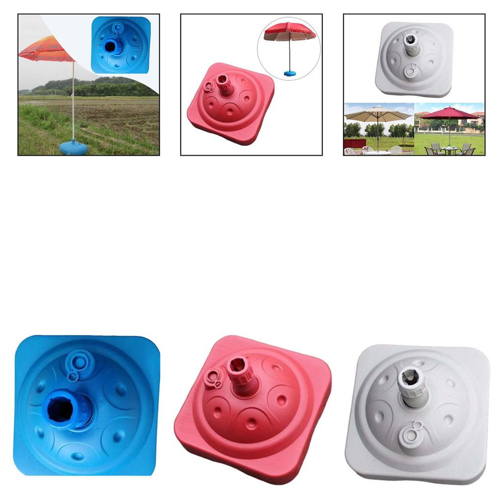 Bază Umbrelă Umplută Suport Umbrelă Rezistentă Stabilă pentru Gazon Plajă Marginea Piscinei