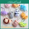 Bean-eyed Animal Plush Keychains Perfect For Backpacks And Purses