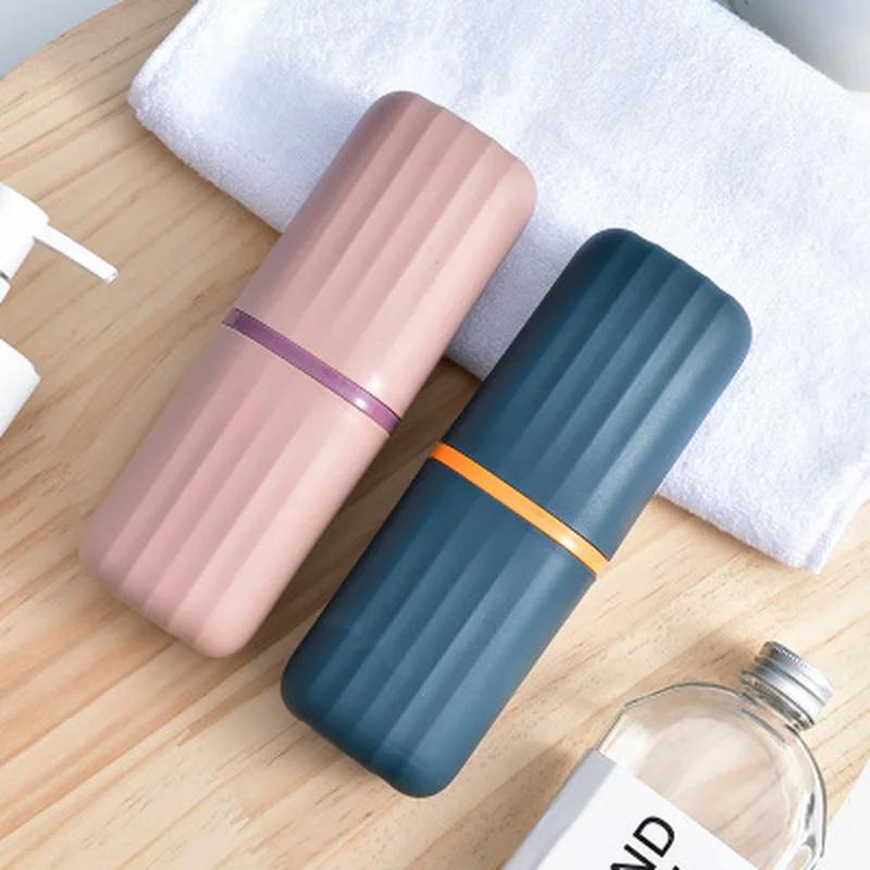Reizen Draagbare Tandenborstel Tandpasta Houder Opbergdoos Box Organizer Huishoudelijke Opslag Cup Outdoor Houder Badkamer Accessorie