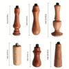 1pc Wax Seal Stamp Handle Only Rosewood Wood Handle Replacement for Vintage Wax Sealing Stamps Removable 7mm Diameter Head