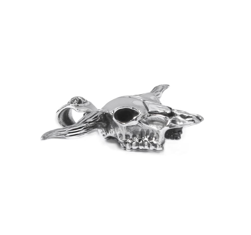 Sting925 Buffalo Head Pendant