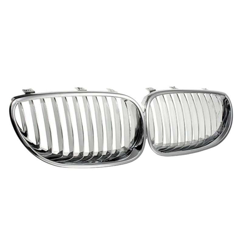 Front Bumper Chrome Sport Wide Kidney