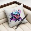 For Burning Spice CCookie Run Throw Pillow Case Sham xcm xcm Square Car Pillowcase Pad Cushion Cover
