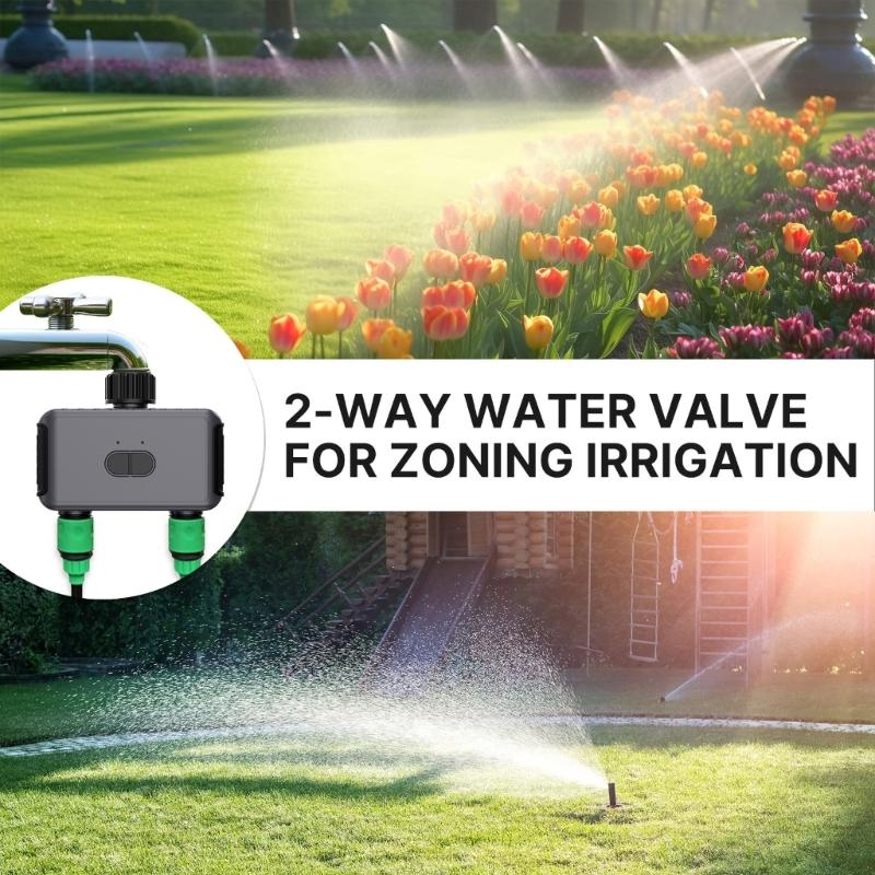 Wireless Water Timer Sprinkler Timer Hose Timer Irrigation Controller Wireless Watering System Valves APP Control