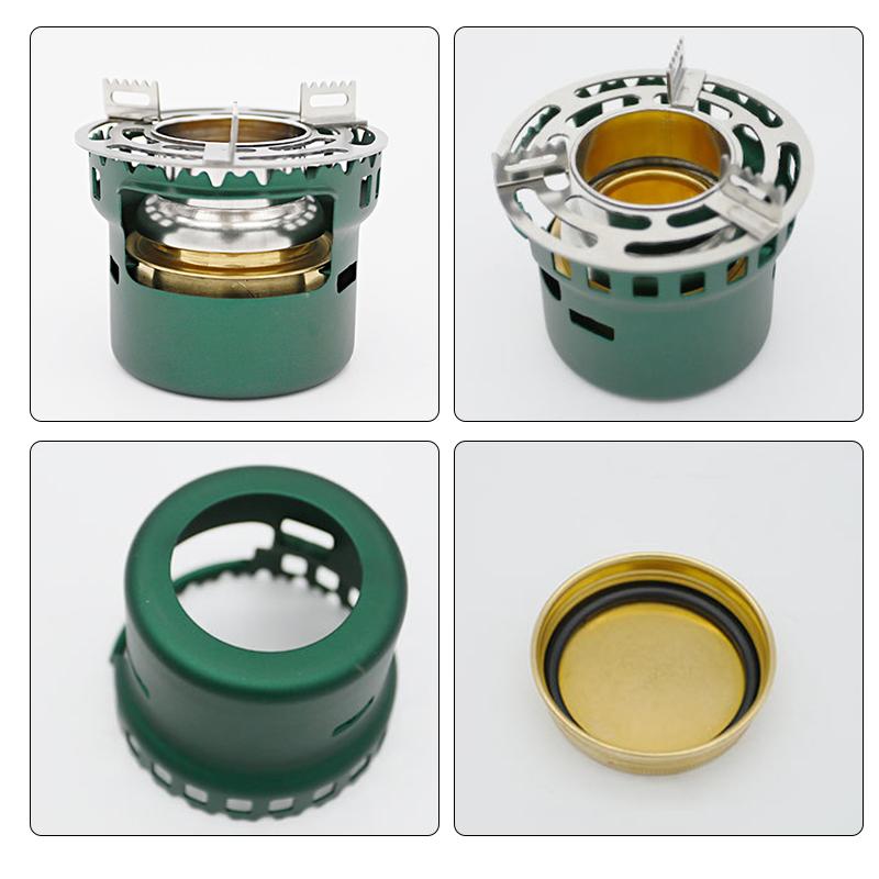 Portable Windproof Camping Stove for Outdoor Adventures
