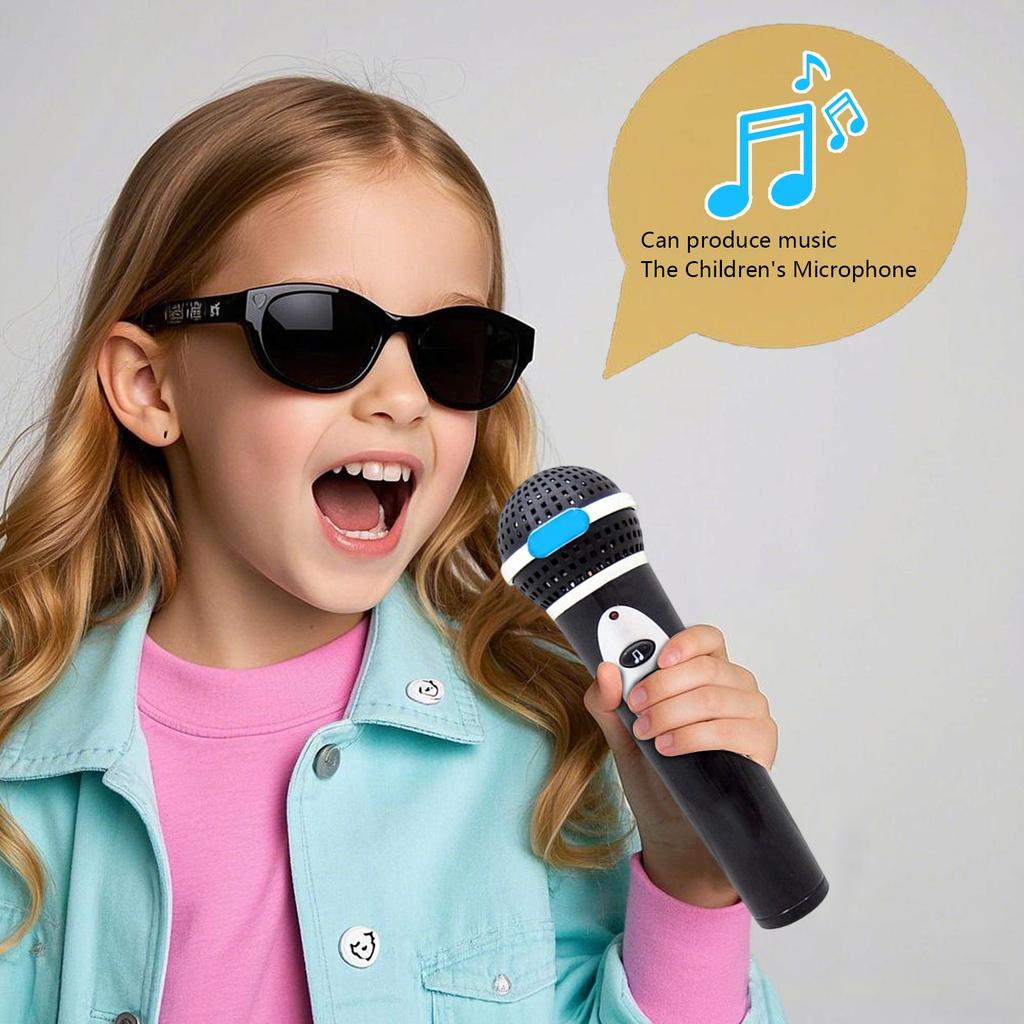 Children's Microphone Toy With Amplification Microphone, Musical Instrument, Music Enlightenment, Eloquence, Singing, Early Education Training Toy