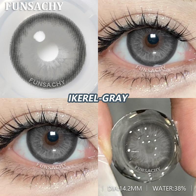 

Funsachy Новое поступление SERENA синие цветные контактные линзы мягкие контактные линзы для глаз натуральные 1 пара зрачок косметические