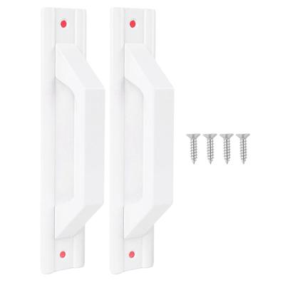 Mâner Ușă Glisantă Aliaj Aluminiu Fără Găuri Minimalist Modern Mâner Tragere Ușă pentru Hambar Dulap