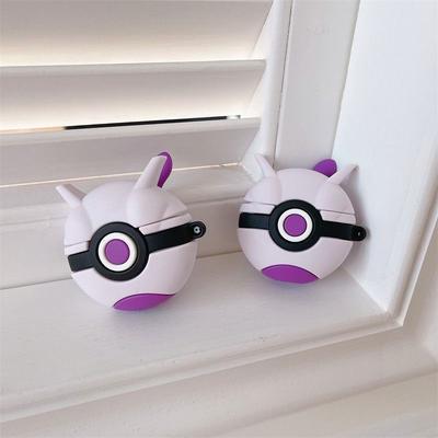 Etui na Samsung Galaxy Buds 3, Pokeball Mewtwo Wstrząsoodporne Silikonowe Etui na Słuchawki Dla Samsung Galaxy Buds 3 Pro