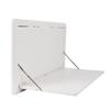 RV Outdoor Lighted Folding Plastic External tilt Dining Table Shelf With lock apply to motorhome caravan accessories