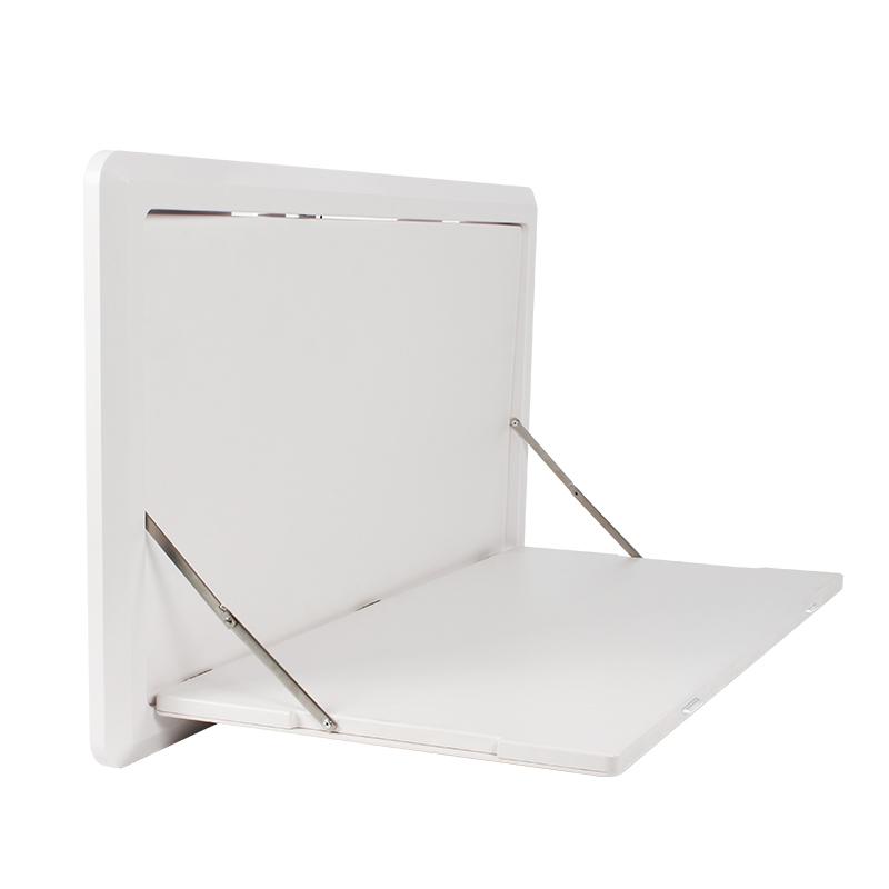 RV Outdoor Lighted Folding Plastic External tilt Dining Table Shelf With lock apply to motorhome caravan accessories
