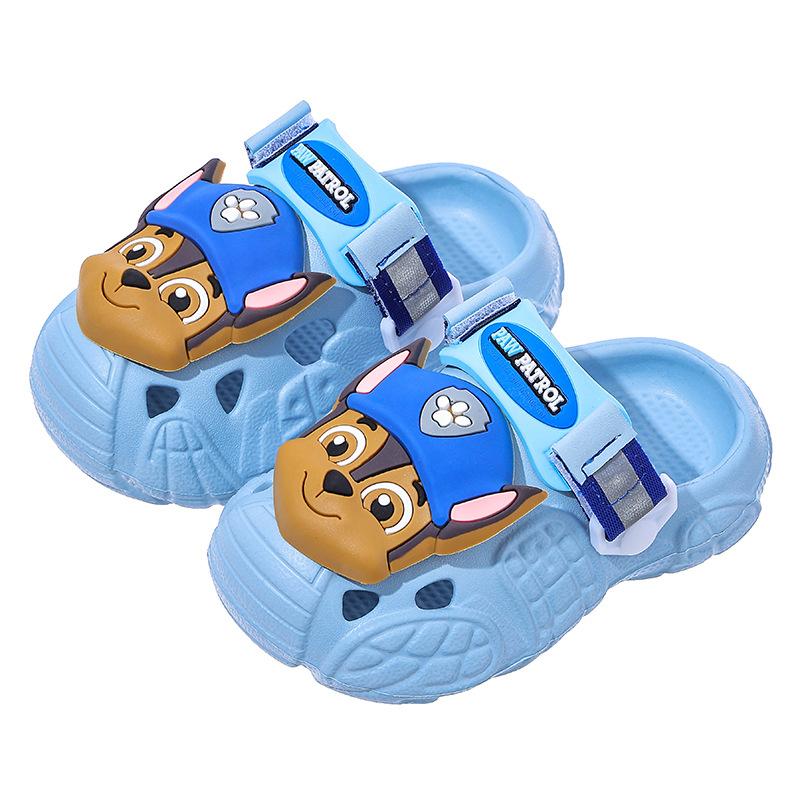 Paw Patrol Summer Children's Clogs Non-Slip Breathable Closed-Toe Sandals for Boys and Girls Baby Beach Outdoor Slippers