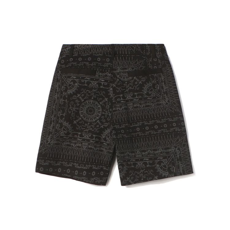 Li Ning Sports Fashion Series Casual Printed Breathable Shorts Men Shorts Black AKSR273-1