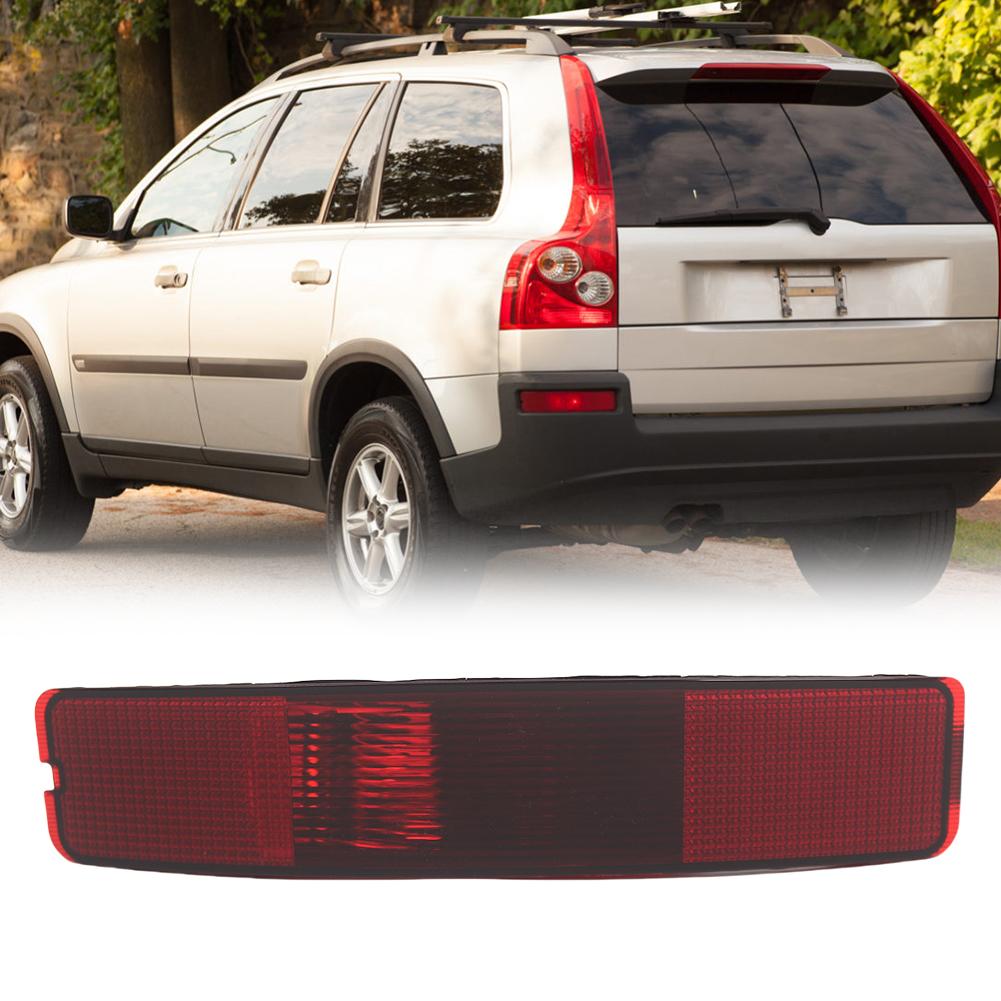 Reverse Reflector Brake Lights Rear Bumper Tail Light Rear Bumper Reflector Stop Lamp for Volvo XC90 2003 2004 2005 2006