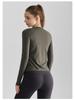 LAHN Women's Slimming Quick-Dry Long-Sleeve Sports Top - Breathable Outdoor Fitness & Yoga Wear