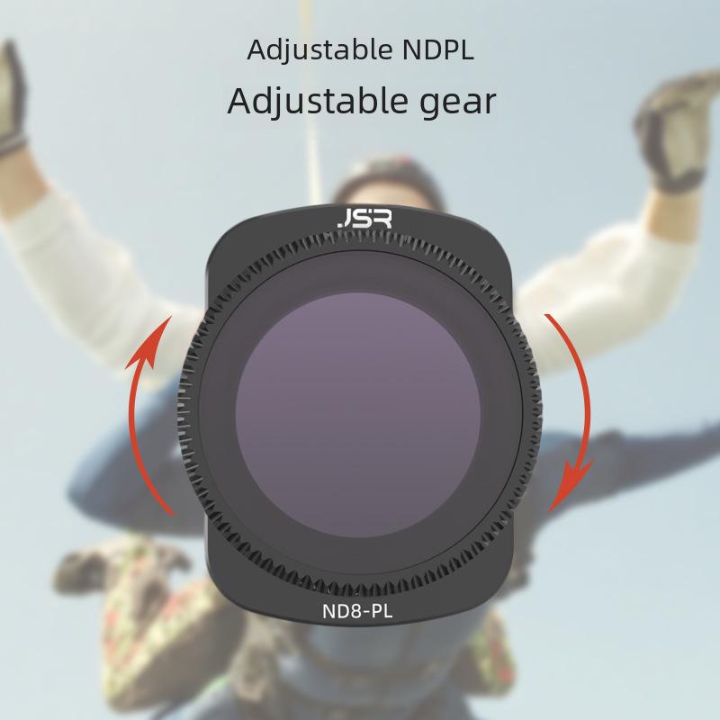 DJI Osmo Pocket 3 Filter: PL-Polarisations-, Weitwinkel- und Makroobjektive für Kameras der dritten Generation