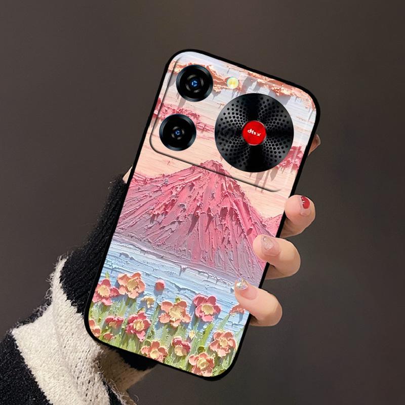 Для ZTE Nubia Music Чохол М'який Силіконовий TPU Захисний Чохол Для ZTE Nubia Music Задня Кришка Чохол для Телефона Ударостійкий Задній Fundas