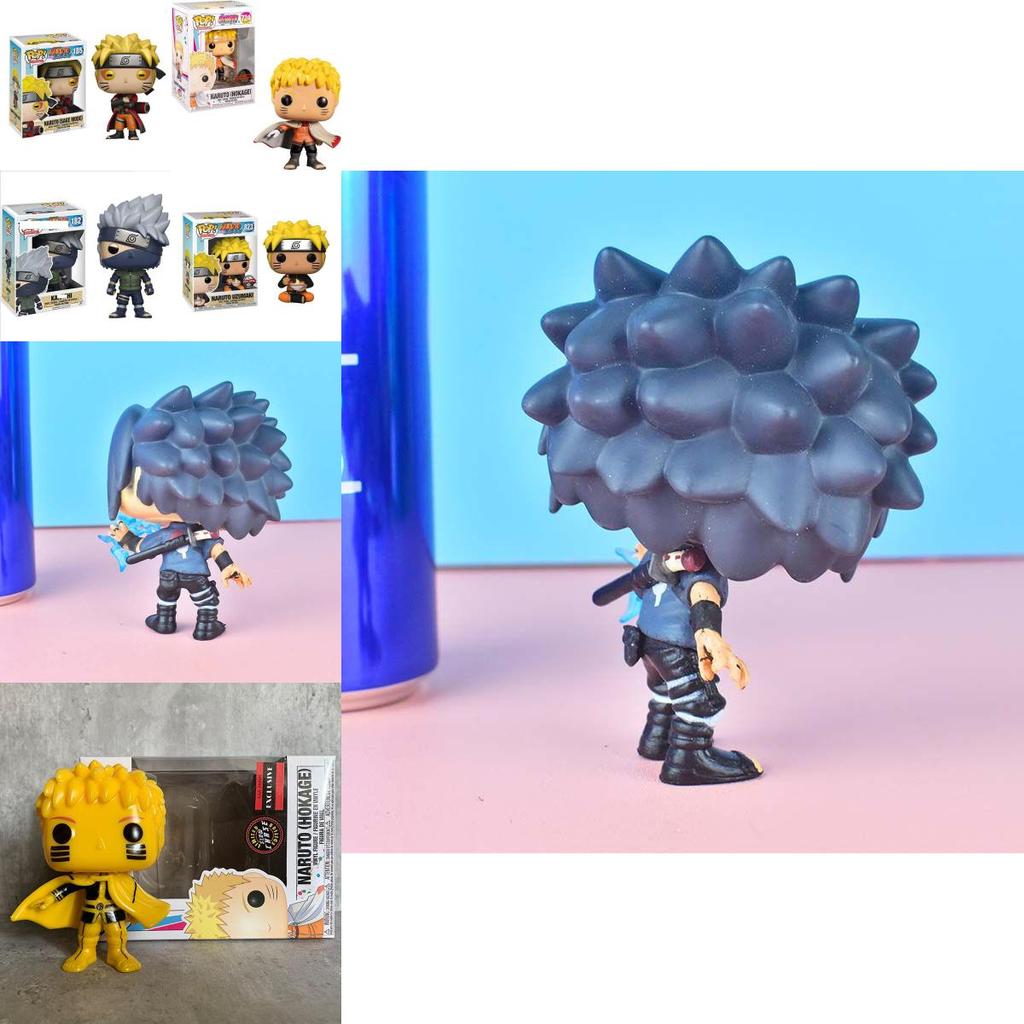 Hochwertige Pop Trans Naruto Actionfigur Spielzeug mit Sasuke und Kakashi