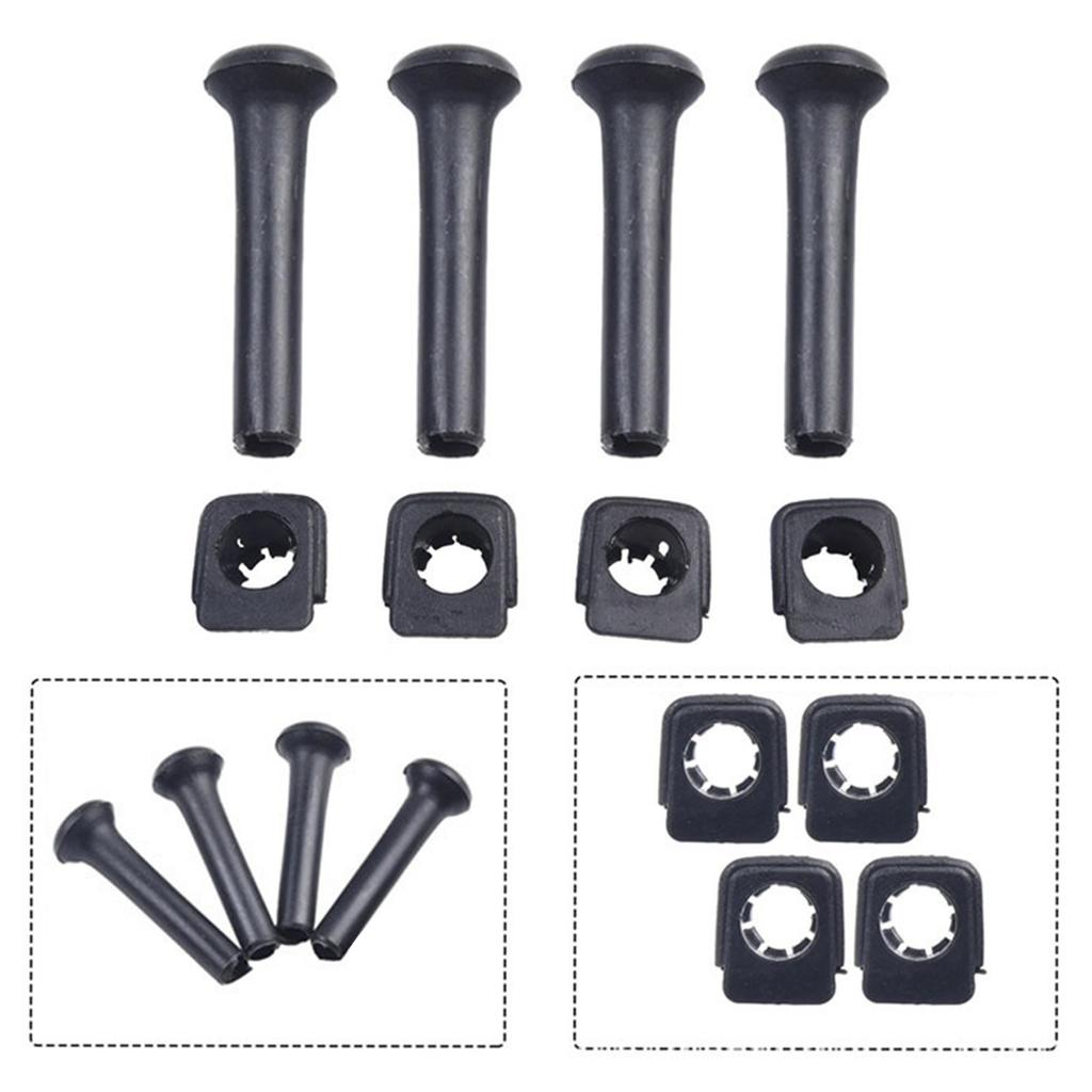 4 Set Replacement Accessory Plastic Pull Knobs Car Door Lock Pin Pull Knobs for Golf MK2 MK3 191837187 Easy Installation