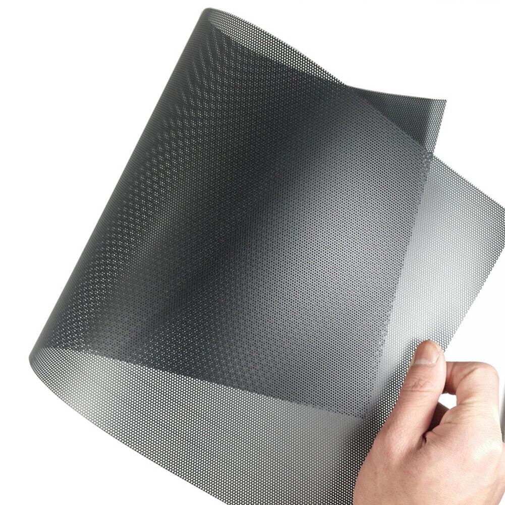 Diy Computer Mesh 30Cm Fan Dust Filter Pc Case Dust Filter For Network Net Case Chassis Dust Cover For Speaker Fan Cooler Black