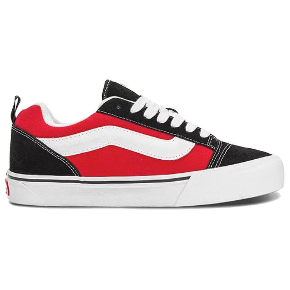 Knu-Skool Heren Vans 'Black Red' VN0009QC6RT