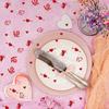 200PCS Valentine's Day Confetti Red Love Hearts Love Words Cupids Decor Confetti Valentines Glitter Paper Confetti for Valentines Day Party Favor