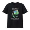 Beware Internet T Shirt Vintage Washed Designer Clothes Graphic Stretched Streetwear Unisex Top For Everyday Wear Breathable