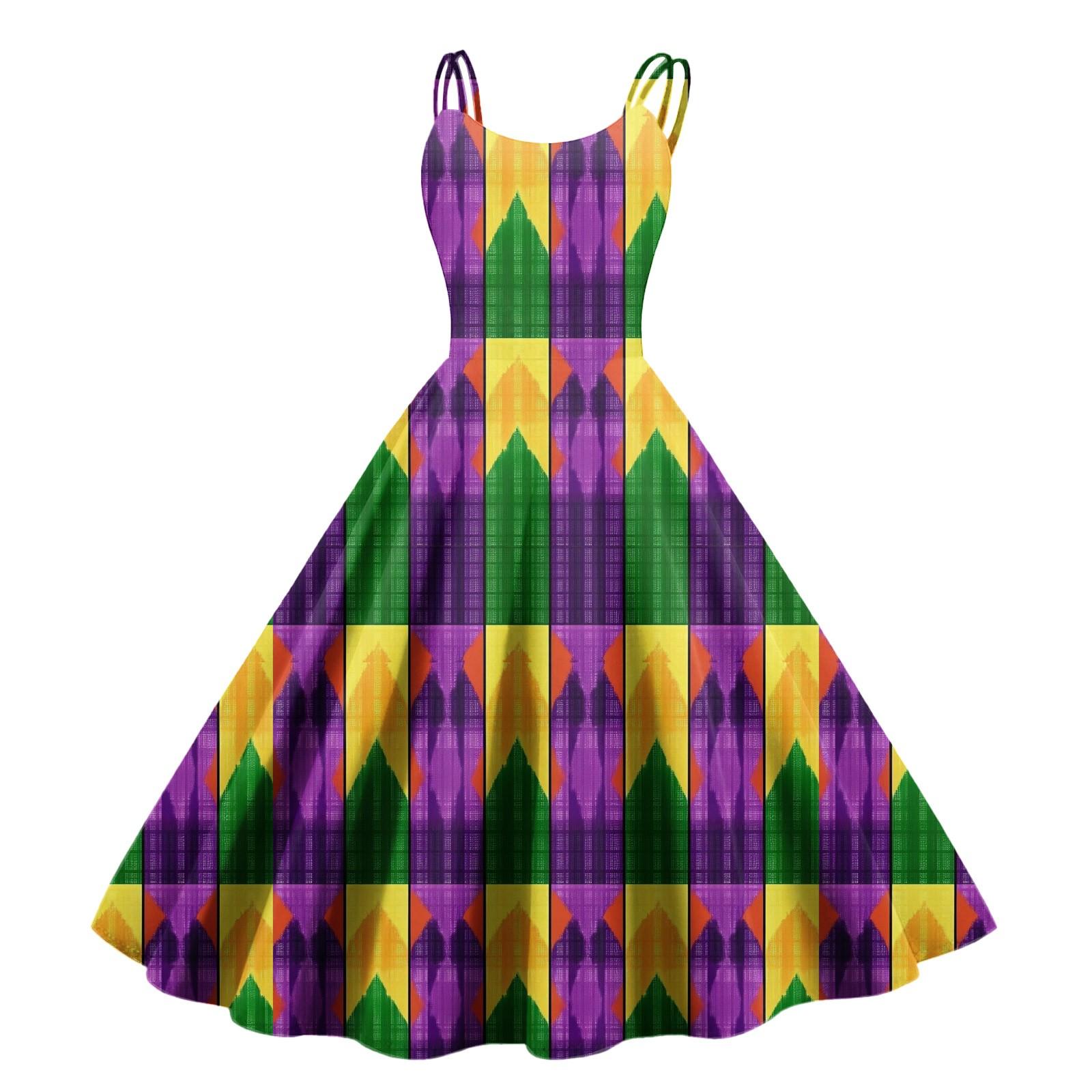 

Женское повседневное модное платье с принтом в стиле ретро с открытыми плечами в стиле панк в стиле ретро XXL фиолетовый