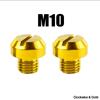 2Pcs Motorcycle M8 M10 CNC Aluminum M8 Rear View Mirror Hole Plugs Screws Rearview Mirror Anti-Rust Holder
