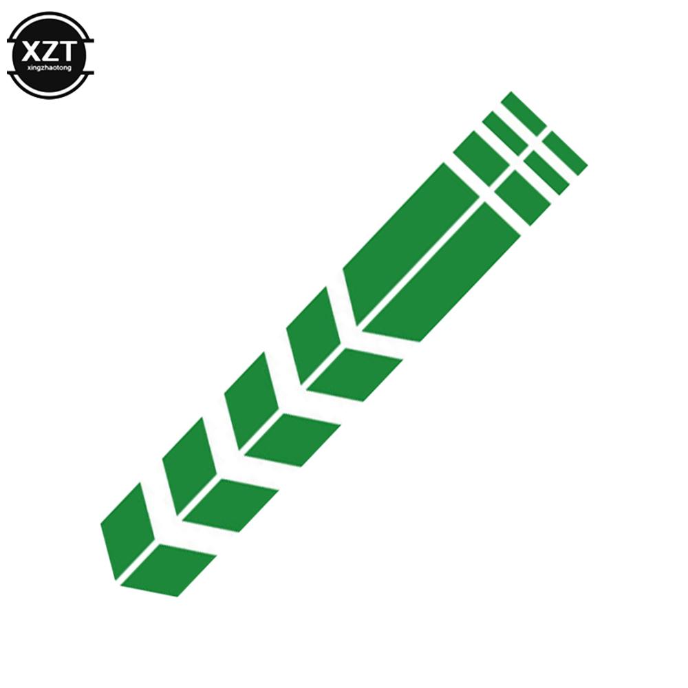 Colorful Arrow Stripe Sticker Motorcycle Fender Paste Waterproof Oilproof Reflective Arrow Decal Stickers Moto Decor Accessories