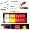 1 pair 12V 20LED Car Auto Stop Rear Tail Light Brake Reverse Light Turn Indiactor Boat ATV Truck Trailer Lamp