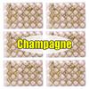 144/24pcs Mini Electroplated Christmas Balls Set Xmas Tree Pendant Christmas Ball Hanging Ornament for New Year Party Home Decor