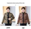 Plus Size Winter Velvet Warm Cotton Jacket for Middle-Aged and Elderly Women