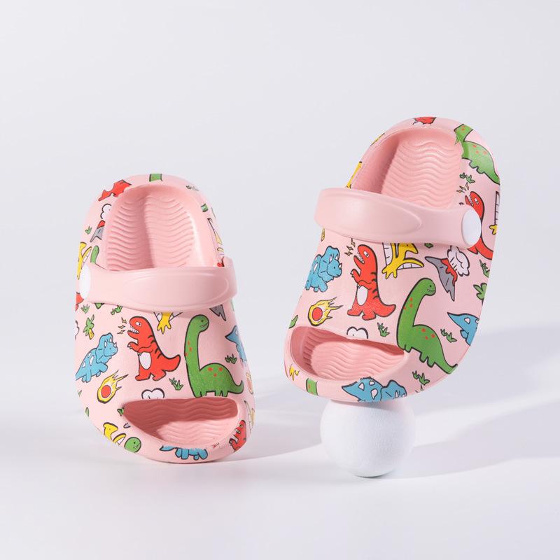 

Cartoon Slippers - Boys and Girls Indoor Cute Soft-soled Shoes 130 розовый