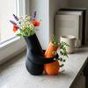 Plastic Couple Hug Vase Waterproof Hug Shape Vase New Flower Arrangement Vase  Home Decoration