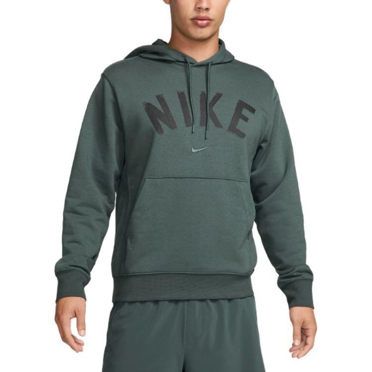 Nike Sweatshirts Men's Green Hooded Moderate FV9920-338