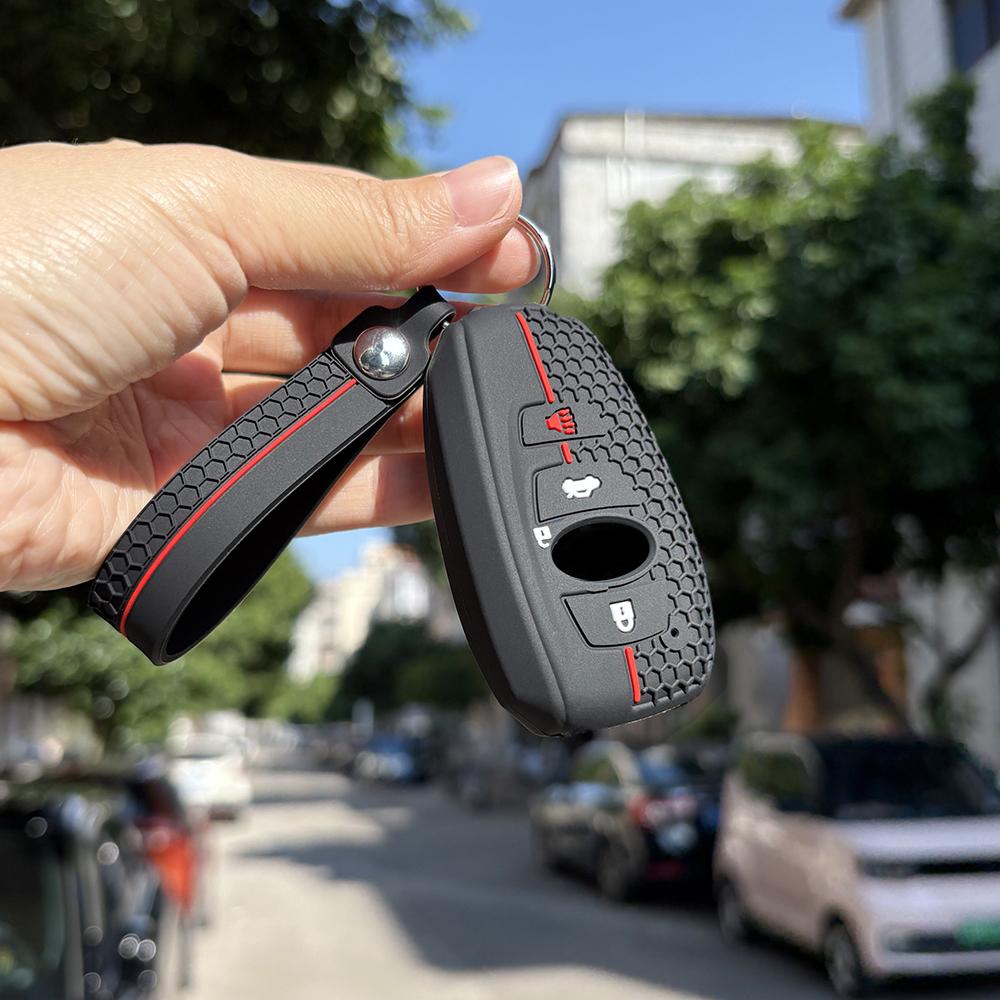 Weiche Schlüsseltasche Für Subaru Forester Sk9 Forester Xv Brz Sv Legacy 3/4 Tasten Halter Schlüsselanhänger Zubehör Auto Schlüsselkappen