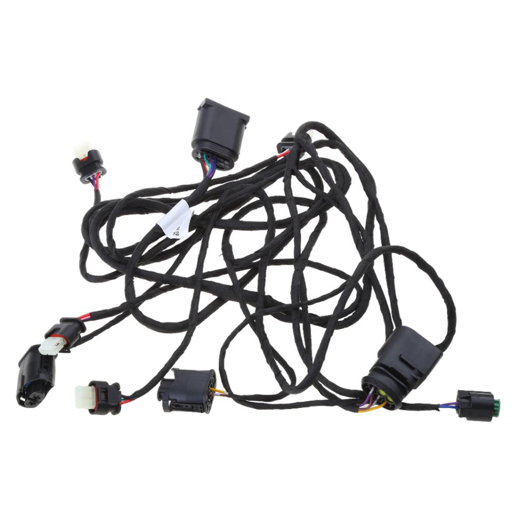 Kompatibel für F25 61129304728 Auto Frontstoßstange Linie Geschwindigkeit Parkassistent Sensor Versteckter Kabelbaum Kabel Zubehör