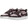 Nike Court Borough Low Recraft Kids Low Top Skate Shoes Black Pink DV5456-601