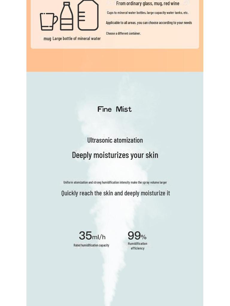 USB Portable Car Humidifier & Water Spray Replenisher X7