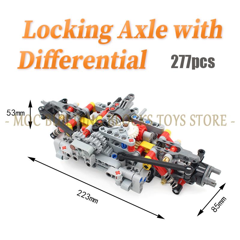 Τεχνολογικά Τούβλα MOC Σύστημα Ανάρτησης Κιβωτίου Ταχυτήτων Ταχύτητας Δομικά Στοιχεία Μηχανισμός Μετάδοσης Αυτοκινήτου DIY Συναρμολογούμενα Παιχνίδια