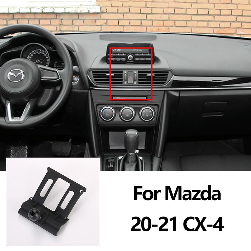 Dedicated Fixed Base For Mazda Atez CX4/CX5/CX8/CX30 Axela Enclave Car Smartphone Holders Mounts Bracket Interior Accessories gbmqn50