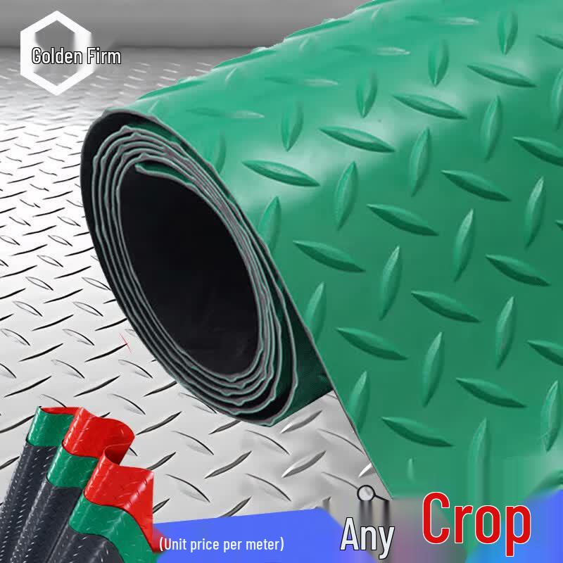 JINGULAO Anti-slip Waterproof PVC Floor Mat 0.9m x 1m