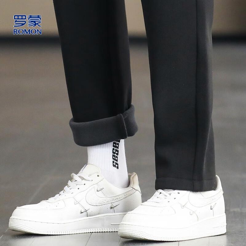 Romon Men's Fleece-Lined Casual Pants