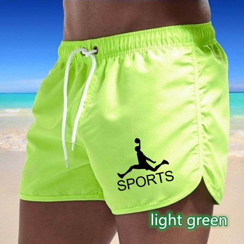BBK-32 2025 Summer Men's Quick-Drying Swim Trunks Sports Pants Swimwear Beach Shorts Jogging Shorts