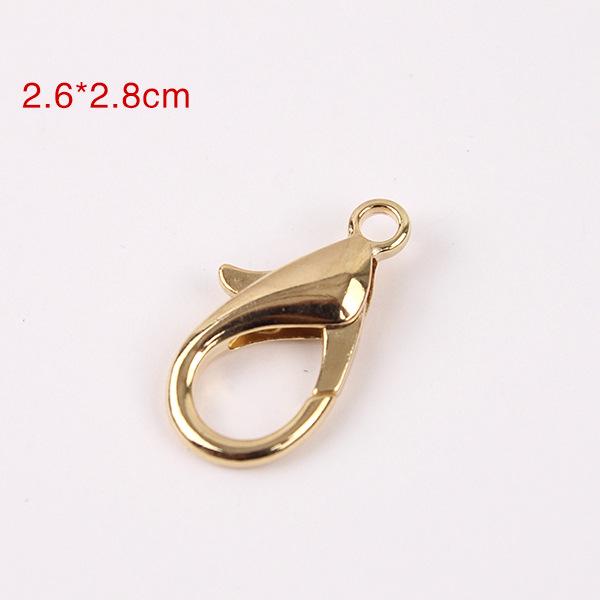 Gold-Plated & Silver-Plated Jump Ring Nine-Needle Keychain DIY Jewelry Accessory