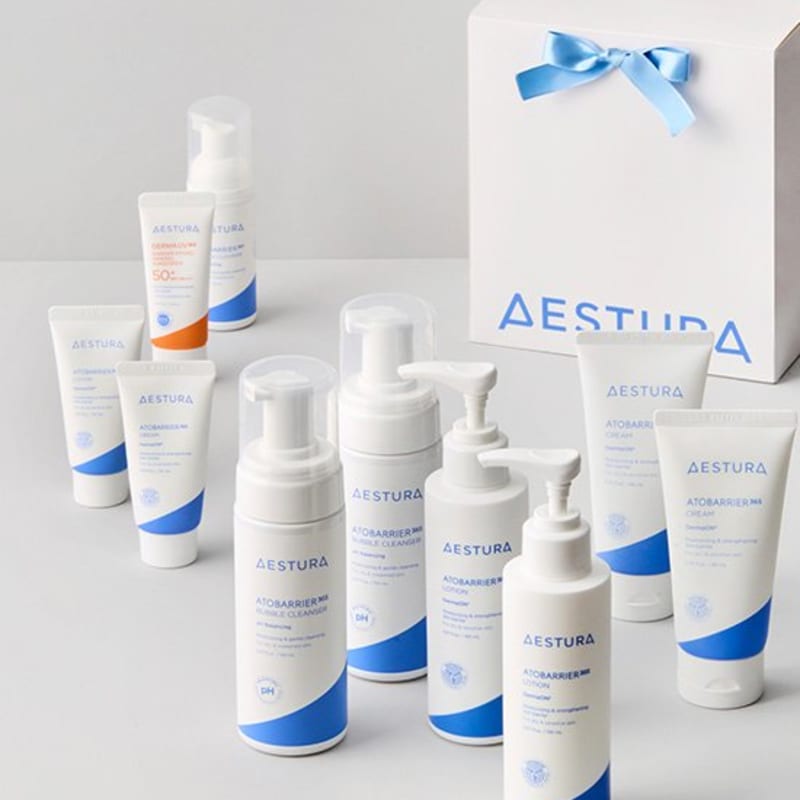 [Estra] Family Moisturizing Barrier Full Care Set (+ Atobarrier 365 Cream 80ml x 2 + Lotion 150ml x 2 + Bubble Cleanser 150ml x 2)