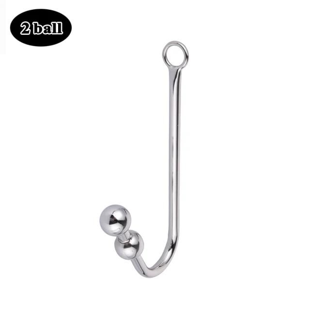 Bdsm Collar Mouth Plug Anal Hook Bondage Kit Flirt Adults Games Sex Handcuffs Anal Hook Adjustable Size Leather Metal Buttplug