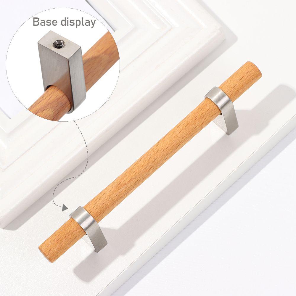 Rukojeť na dřevěné dveře ze slitiny zinku 96/128 mm Ložnice Skříň Knižnice Kuchyňská skříňka Dveřní úchytky Moderní Jednoduchý Nábytkové kování