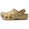 Classic Metallic Geometric Clog Gold Unisex 210002-710